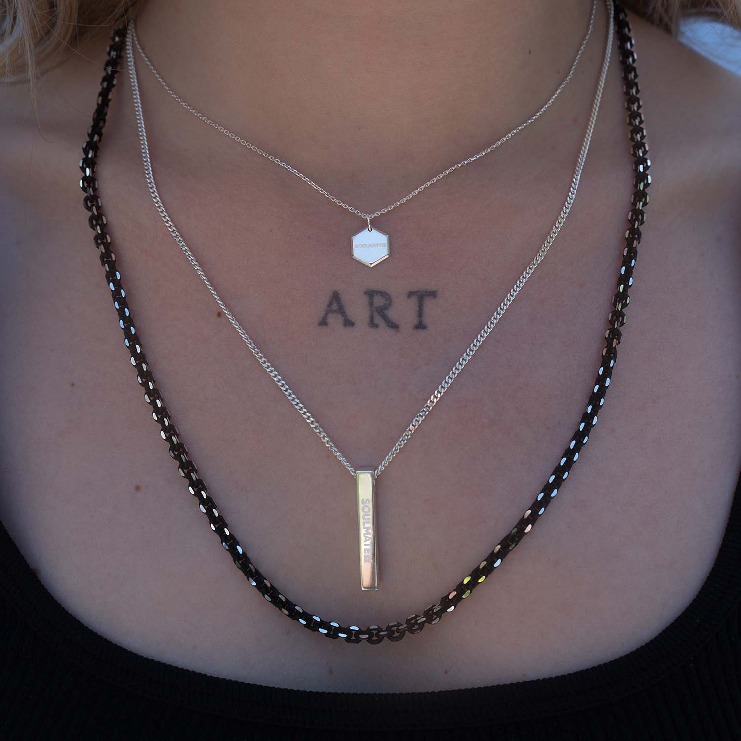 The Seal of Home & Ankerkette diamantiert