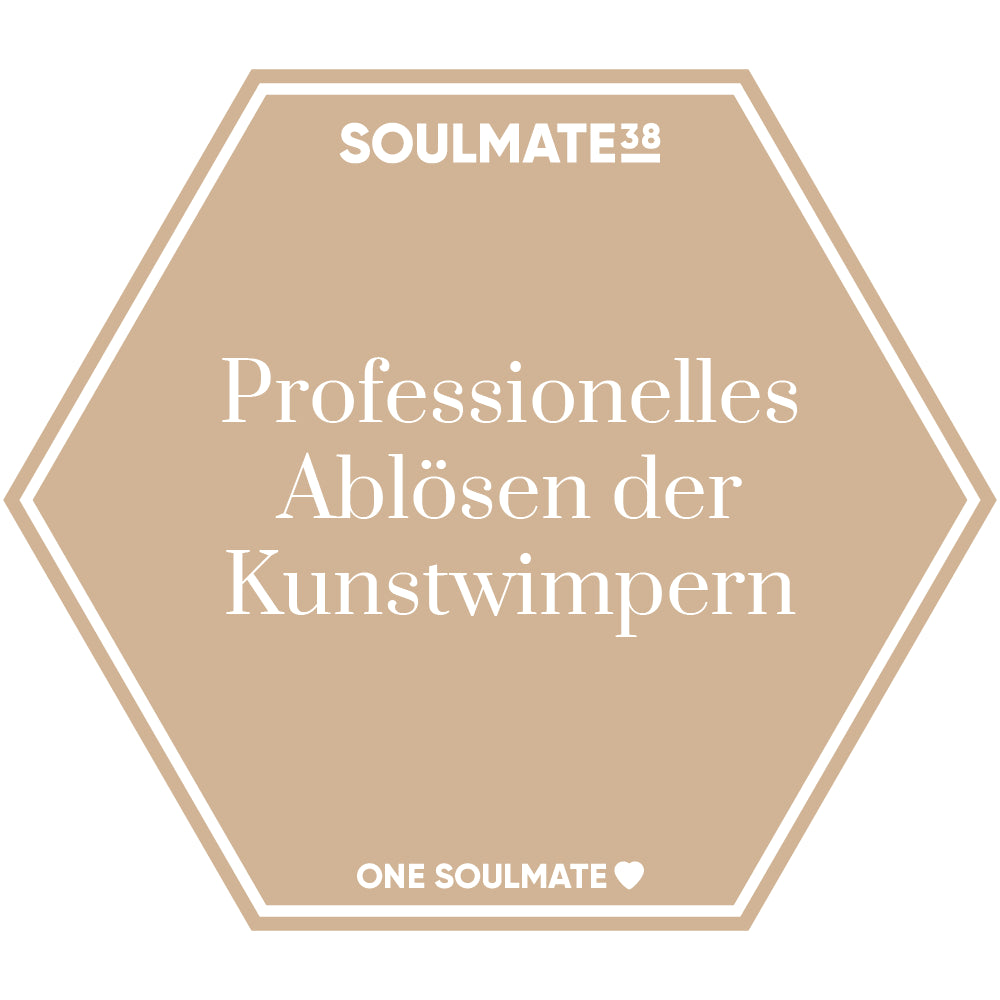 Professionelles Ablösen der Kunstwimpern