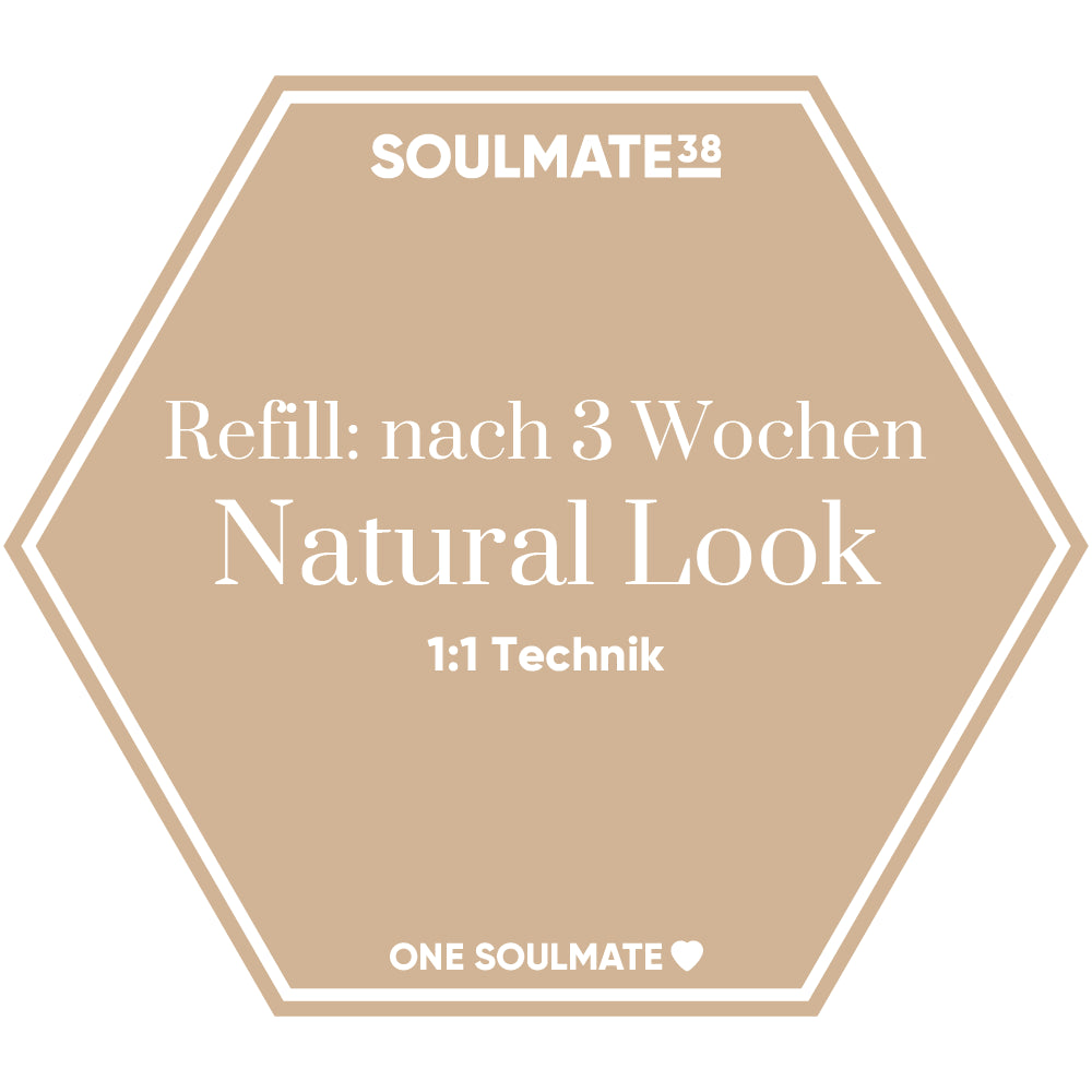 Natural Look 1:1 - Refill nach 3 Wochen