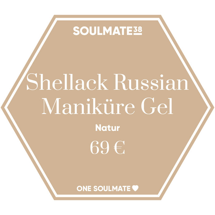 Shellack Russian Maniküre Gel (Natur)