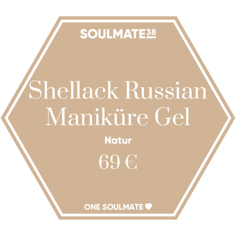 Shellack Russian Maniküre Gel (Natur)